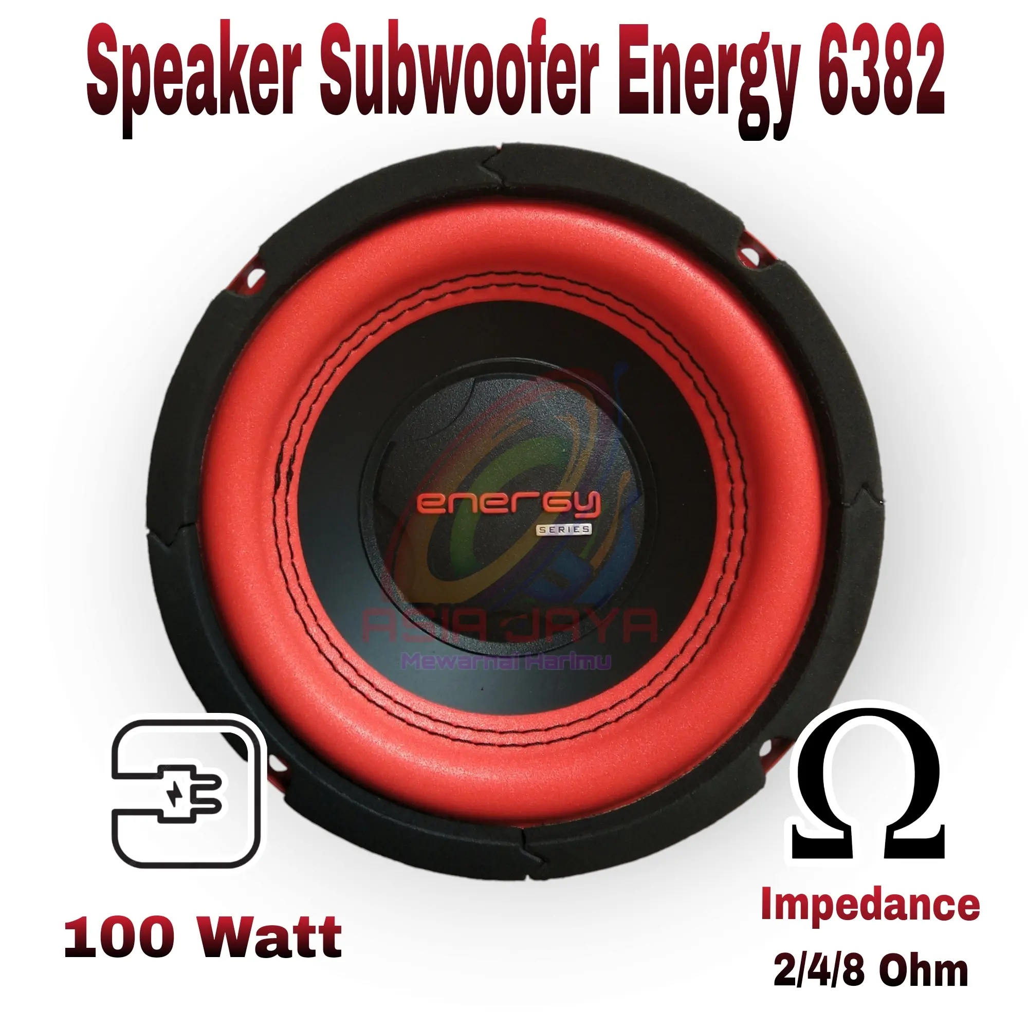 Speaker Subwoofer Legacy 6 inch Energy 6382 LG6382
