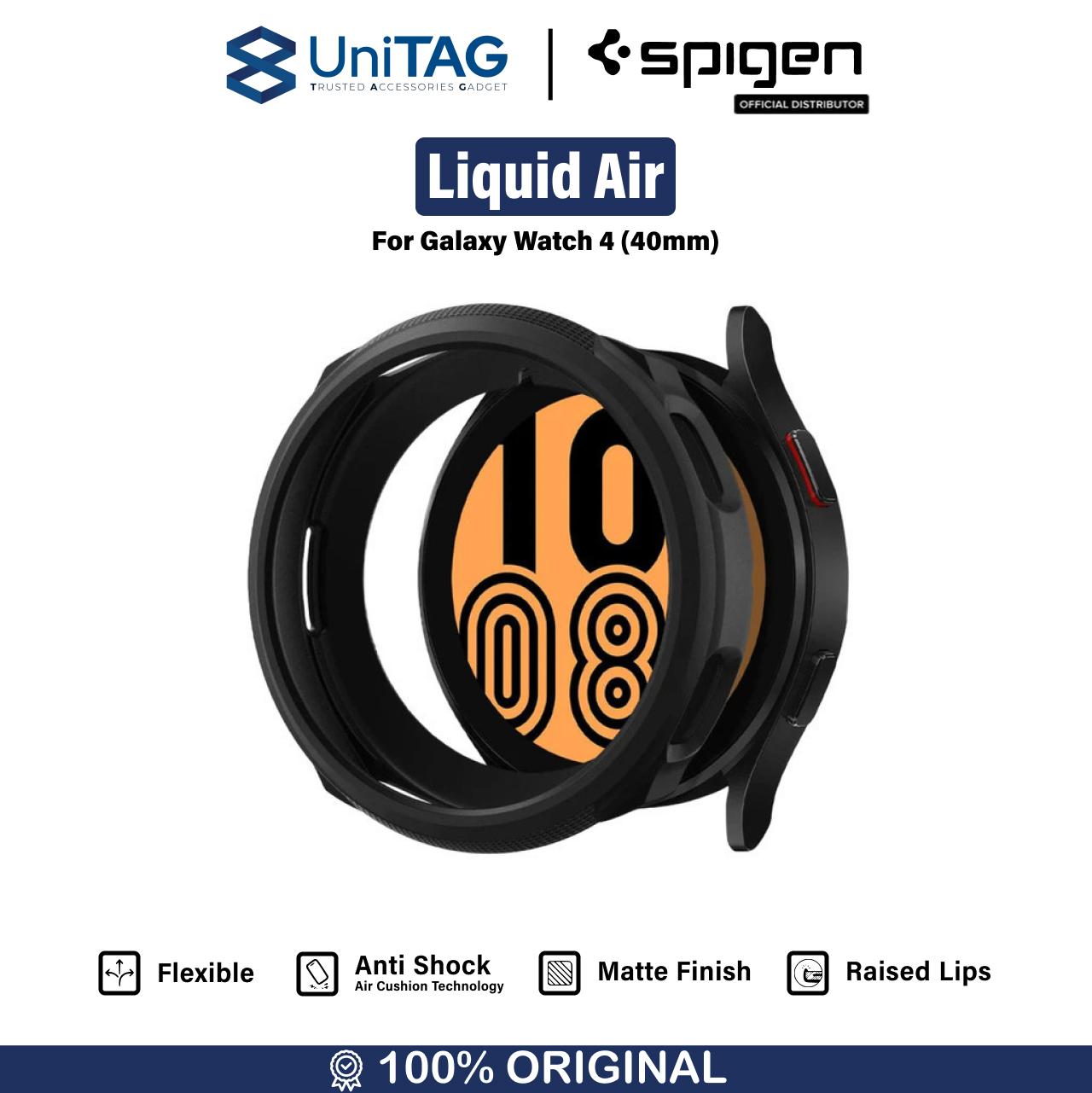 Case Galaxy Watch 4 44mm / 40mm Spigen Liquid Air Soft TPU Casing