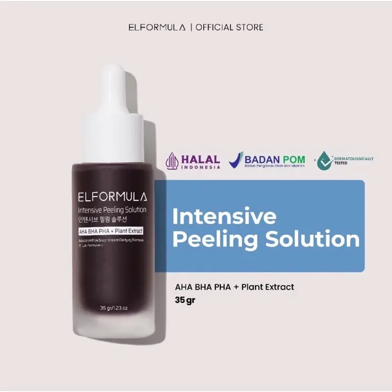 ELFORMULA Intensive Peeling Solution for Exfoliating Serum Eksfoliasi