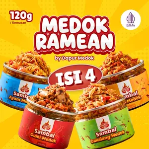 Dapur Medok - MEDOK RAMEAN  ISI 4 Sambal Lauk HEMAT