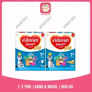 VIDORAN XMART 1+ 3+ IMUNUP VANILA MADU 925gr 900gr SUSU FORMULA