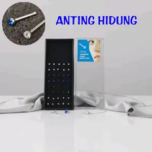 40 Pcs & 24 Pcs _ Anting Tindik Hidung NOSE STUD