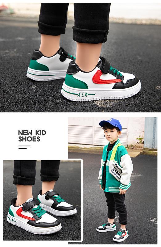 Product Introduction of Boys' Single Shoes 2024 Spring and Autumn New Middle and Big Children's Board Shoes Children's Sports Shoes Spring and Girls' Breathable Colored Board Shoes 20