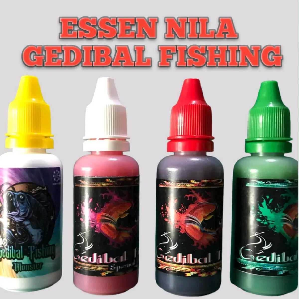 gedibal fishing essen untuk ikan nila Umpan