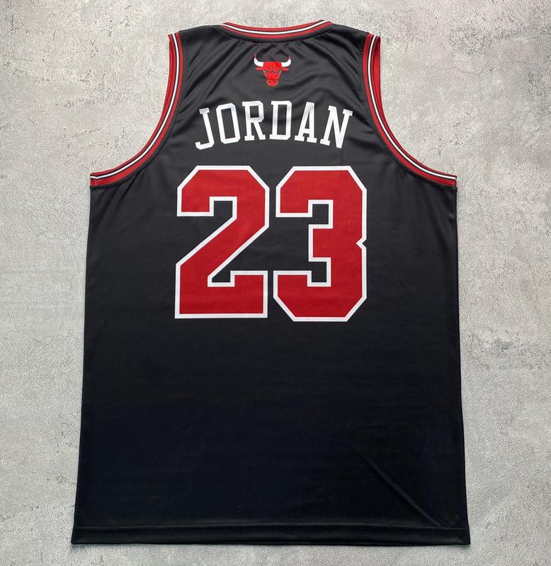 ORIGINAL] Jersey Michael Jordan Chicago Blls #23 HITAM BLAC Shop
