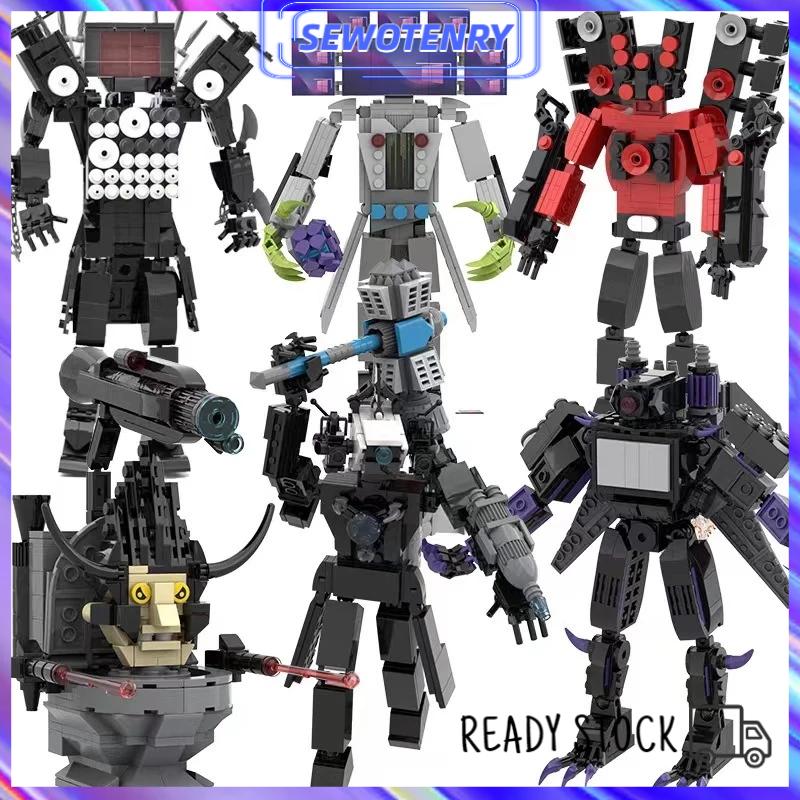 【COD】Skibidi toilet Building Block Mainan/Speakerman/ Kameratan/Titan ...