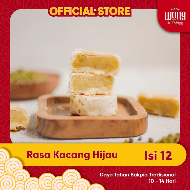 BAKPIA WONG - KACANG HIJAU ISI 12 1