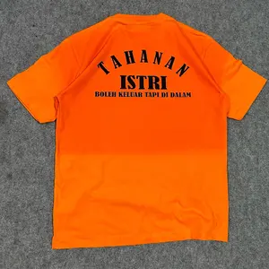 Kaos Tahanan ISTRI dan SUAMI Distro Katun Combed 24s Distro