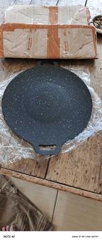 Product Review of Wajan Konduksi panggangan jumbo 34cm Wajan Besi BBQ Korea anti lengket Alat Keramik Pan from W**d H**T 1