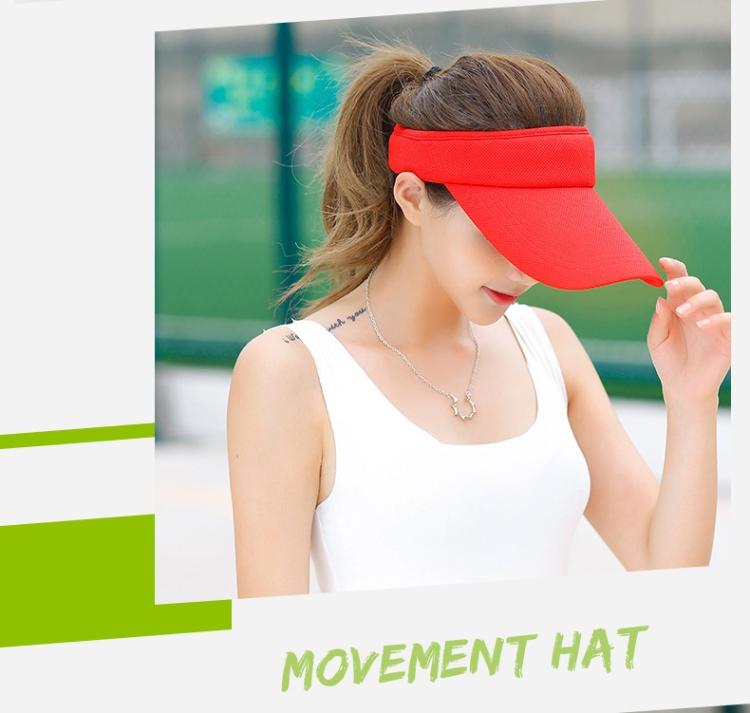 Product Introduction of Sun Hat Women Baseball Cap Summer White Sun-Proof Caps Empty Top Visors Seaside Outdoor Sport Tennis Golf Hat 13