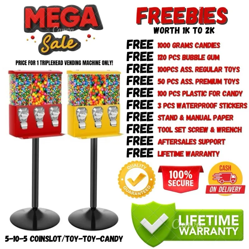 Triplehead Vending Machine