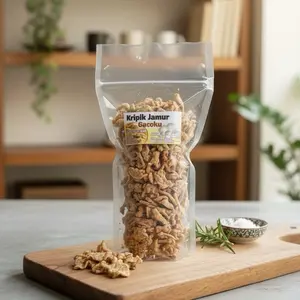 Keripik Jamur Gacoku Dijamin Renyah Tidak Berminyak dan Tahan Lama 250gr Snack Lezat dan Sehat