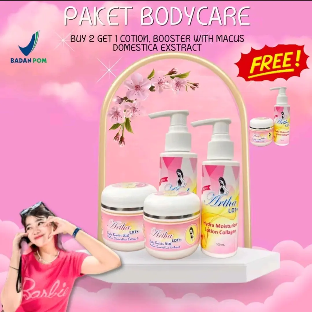 ARTHA LDT PAKET A..( 3 BOSTER & 3 LOTION)