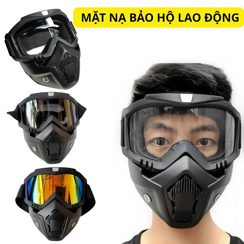 Mặt Nạ Bảo Hộ Chống Tia Uv Ánh Sáng Hàn Xì,Chống Gió Bụi Không Bị Đọng Hơi Nước Mặt nạ bảo hộ lao động sử dụng hàn xì cắt cỏ chống bụi ,chống nắng cản gió