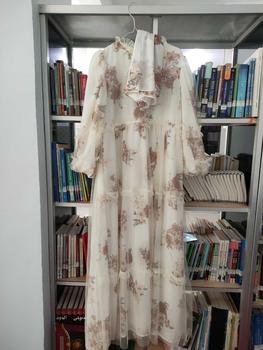 Product Review of Moana Set Hijab Segiempat Gamis Wanita Muslim Mewah Ceruty Babydoll Printing Mix Tille Tutu Cantik from N**a 0