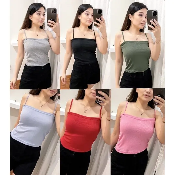 [VM] - Monica Tanktop Basic Melar Panjang