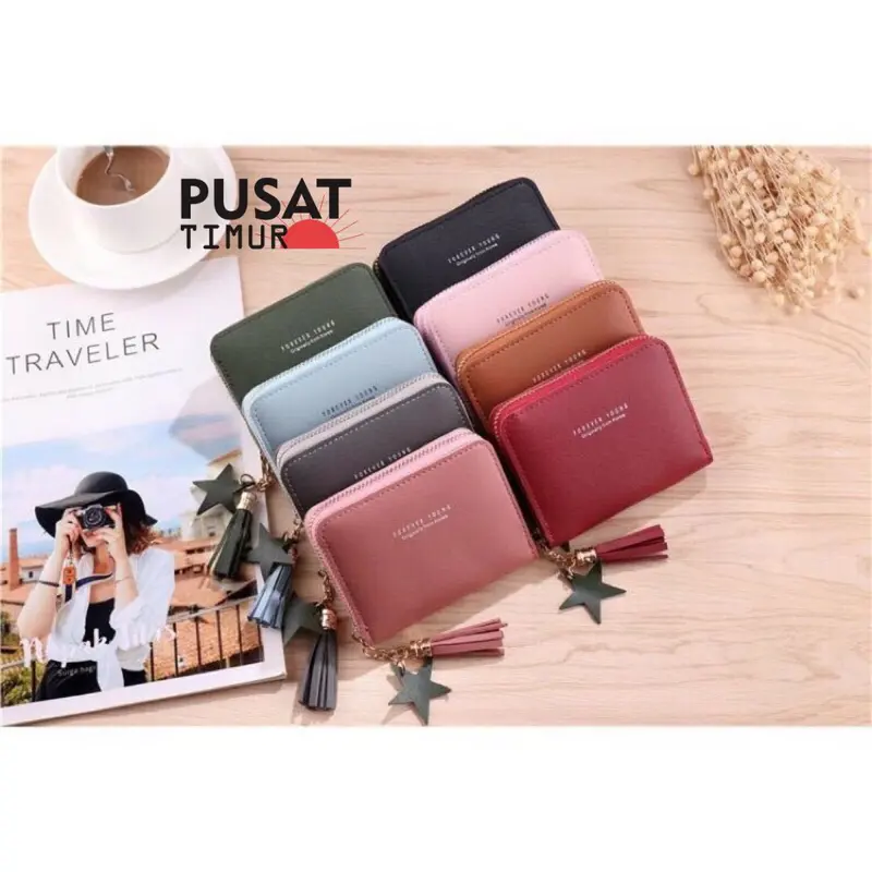 Dompet Forever Young Mini Korean Fashion Wallet Lipat Import Lucu | PUSAT TIMUR 1