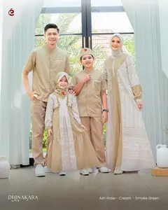 Sarimbit Keke Terbaru 2025 Dhinakara Series Cream | Sarimbit Keluarga Keke Dhinakara Series Terbaru | Sarimbit Keke Terbaru | Sarimbit Keluarga Keke | Keke Busana | Dhinakara Series by Keke | Sarimbit Keke Ria Ricis | Ricis for Keke