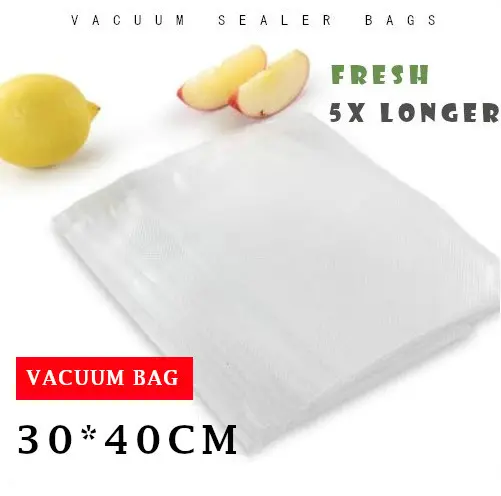 SG LOCAL SELLERVacuum Bag Pre Cut Size 20 PC for Household Vacuum Sealer Fresh Food Packaging Automatic Machine