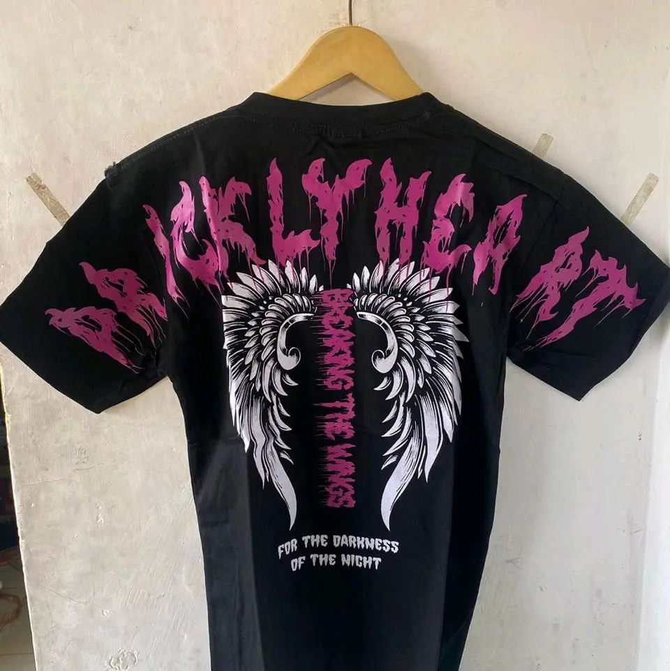 Kaos Distro Anak 5-12th Motif Sayap 02 Terbaru