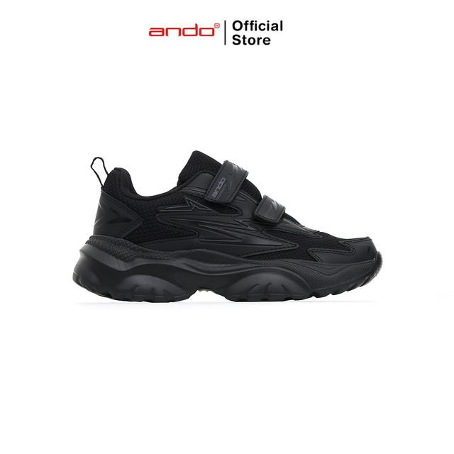 Gambar Ando Official Sepatu Sneakers Bionic 01 V Remaja - Hitam/Hitam - Hitam/Hitam, 37 dari Ando Official Store Kota Bekasi 5 Tokopedia