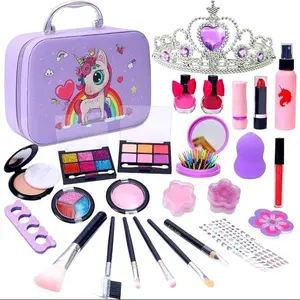 Mainan Make Up Set Anak – Lengkap dengan Tas Unicorn & Aksesoris Seru