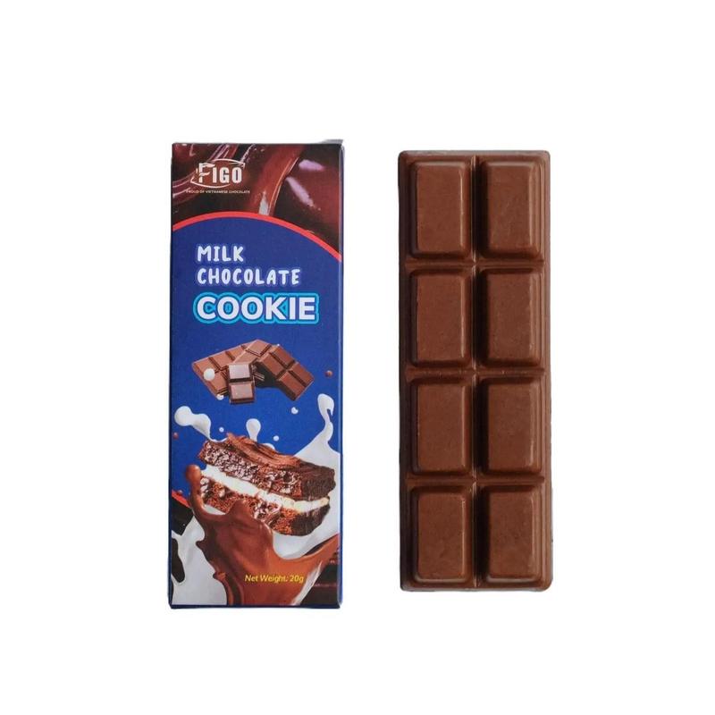 Socola Sữa FIGO Vị Cookie Giòn Thơm Béo Ngậy Ăn Vặt Ngon Bổ Sung Năng Lượng Mỗi…