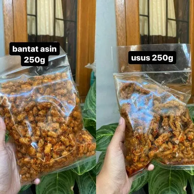 Sebring Pool Enak/Seblak Kering asin pedas ori/ isian pouch 250gram, 1/2 (500gram) dan 1 kg Snack Cemilan Food Keripik 3