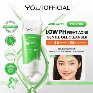 YOU Hy! Amino+ Plus Low pH Fight Acne Gentle Gel Cleanser