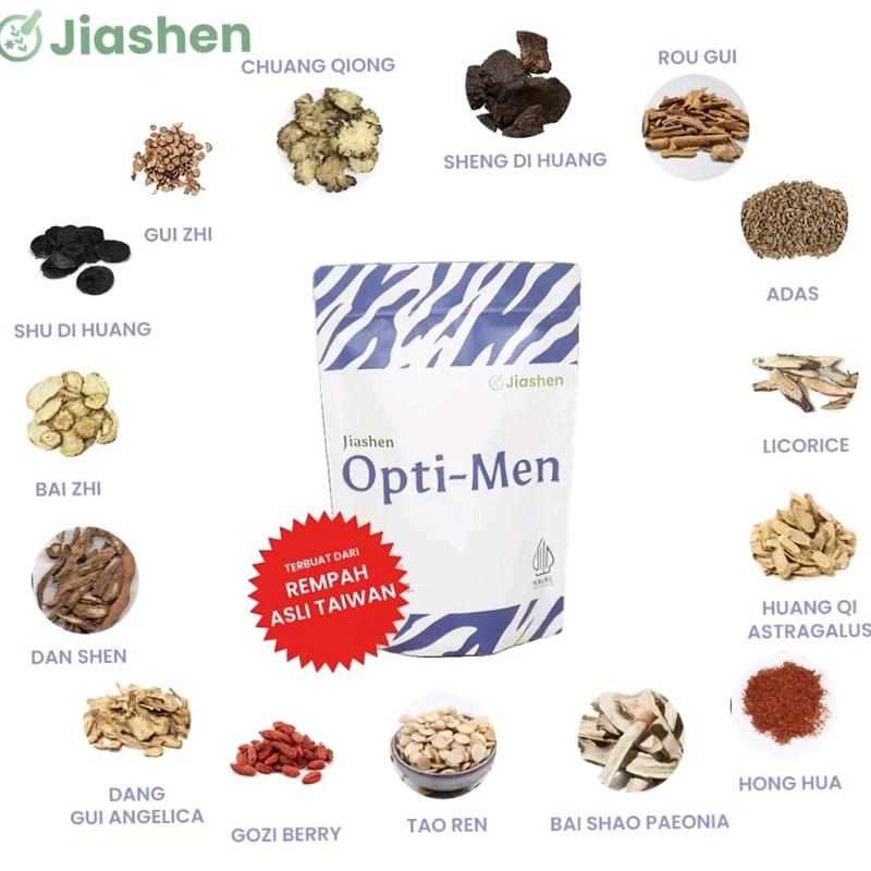 Jiashen Healthy Opti Men Herbal Alami 4