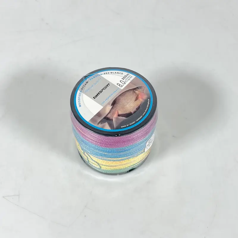 SENAR PANCING PE x4 300M MULTICOLOR Super Kuat Kecil Halus Tali Benang Anti Kusut Keriting Braided 6