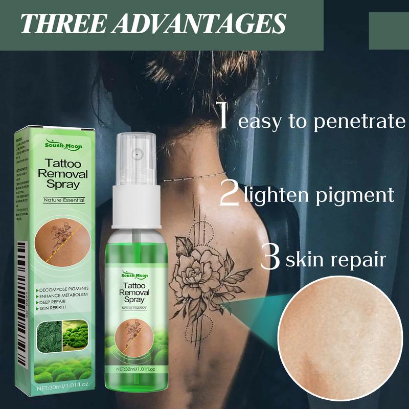 Product Introduction of Green Algae Pattern Printing Remover Fade Pattern Printing Quickly Remove Melanin Tattoo Tattoo Cleaning Agent 1