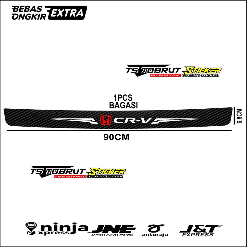 stciker 9pcs carbon 3d mobil honda crv stciker pengaman pintu mobil honda crv bisa cod unevesal semua mobil crv 4
