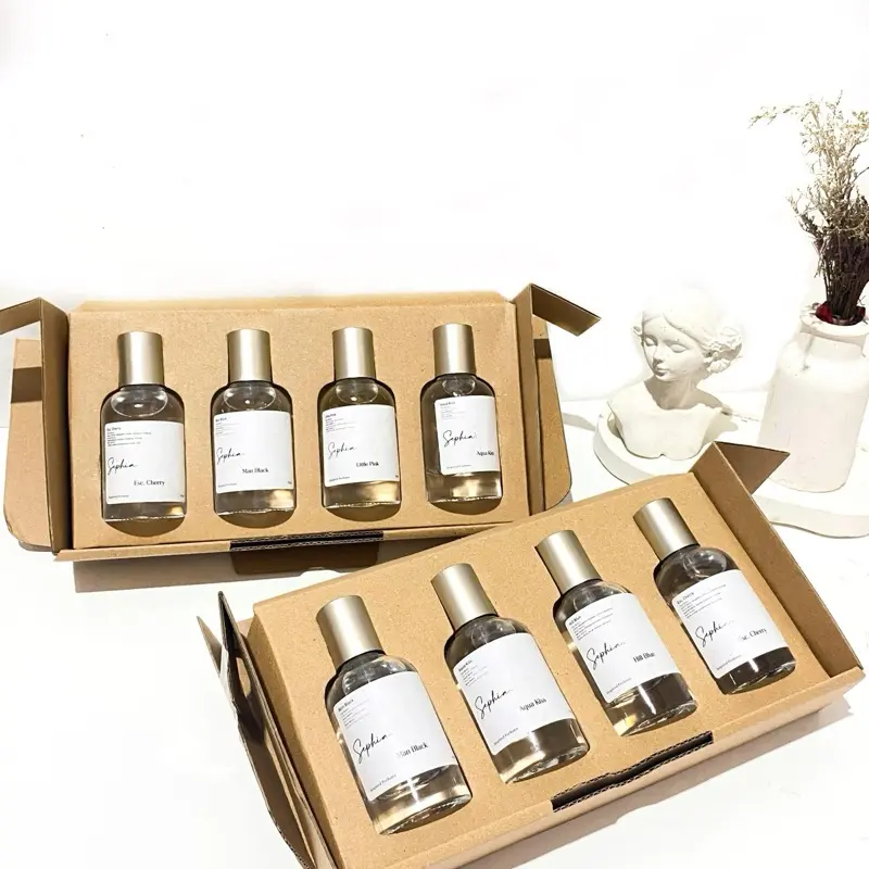 Beli 1 Dapat 4 Parfum Wanita dan Pria SetBox Perfume Hampers (Isi 4 Botol x 30ml) Murah 1