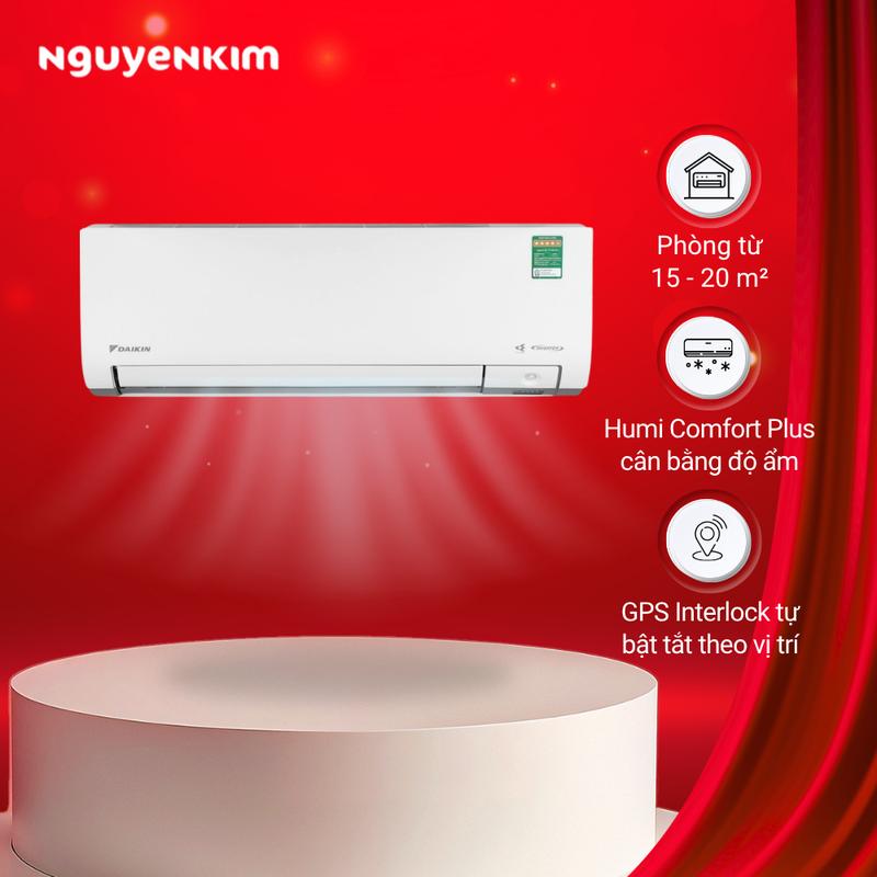 Máy lạnh/Điều hòa Daikin Inverter 1.5 HP FTKM35AVMV/RKM35AVMV