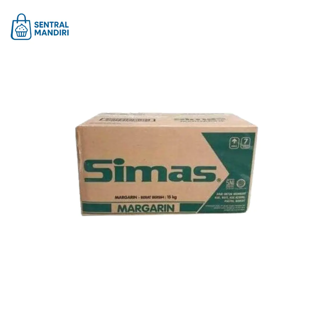Simas Margarine Mentega 15kg (1Dus)