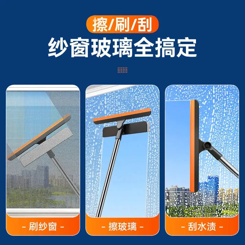 Cần Gạt Nước Kính Có Thể Gấp Gọn Cần Gạt Nước Ba Trong Một Ướt Và Khô, Cần Gạt Nước Cửa Sổ Màn Hình, Dụng Cụ Vệ Sinh Kính, Có Lưỡi Gạt Nước Làm Sạch 4