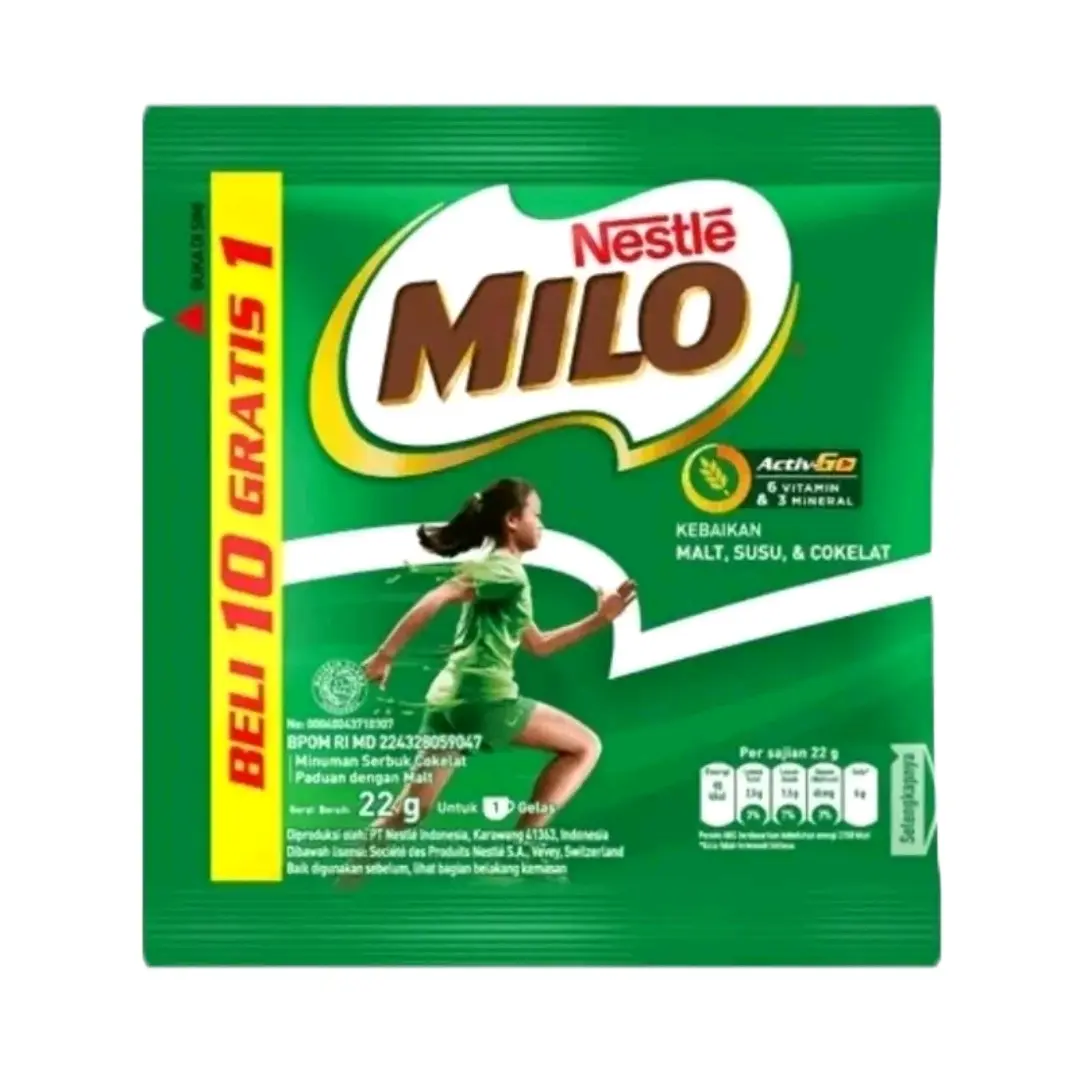 Milo Nestle 1 Renteng / Isi 10 Pcs
