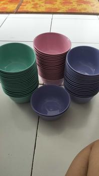 Product Review of (12 PCS) MANGKOK ESTETIK / MANGKOK PLASTIK MURAH / MANGKOK AESTHETIC / MANGKUK SET / UNGU / HIJAU / PINK from S**y 0