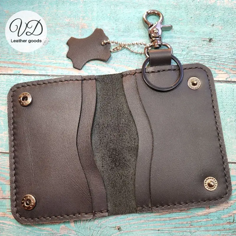 Gantungan Kunci STNK Mobil Motor Dompet STNK Kulit Asli Keychain 0