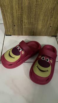 Product Review of Sandal Lotso Beruang Stroberi Sandal Kartun Lucu Shoes Sendal Wanita Karet Cewek Cowok from N*** 0