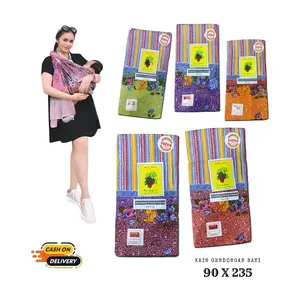 Kain Selendang Gendongan Bayi Anggur Motif Batik Kualitas Halus Nyaman Panjang Jarik