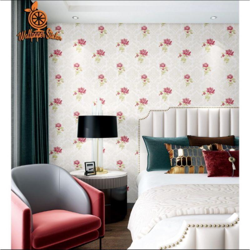 Wallpaper Dinding Kamar Wallpaper Dinding Ruang Tamu Elegan Wallpaper Dinding Motif Batik 3