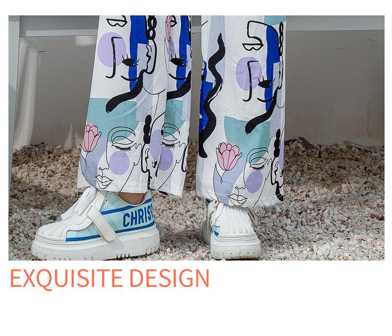 Product Introduction of fat Women pants casual high waist wide leg comfortable plus size loose pants counter quality brand Fit Trouser Womenswear Bottom Soft Belt Day Elastic Lingerie 20