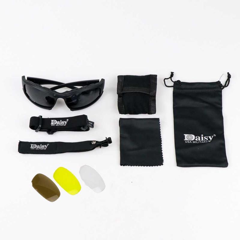 Daisy X7 Kacamata Sepeda dengan 4 Lensa Cycling Polarized Sunglasses 6