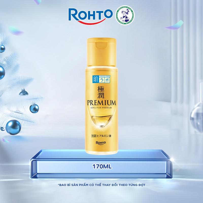 Dung dịch dưỡng ẩm cao cấp dưỡng da căng mượt Hada Labo Gokujyun Premium Hydrating Lotion 170ml