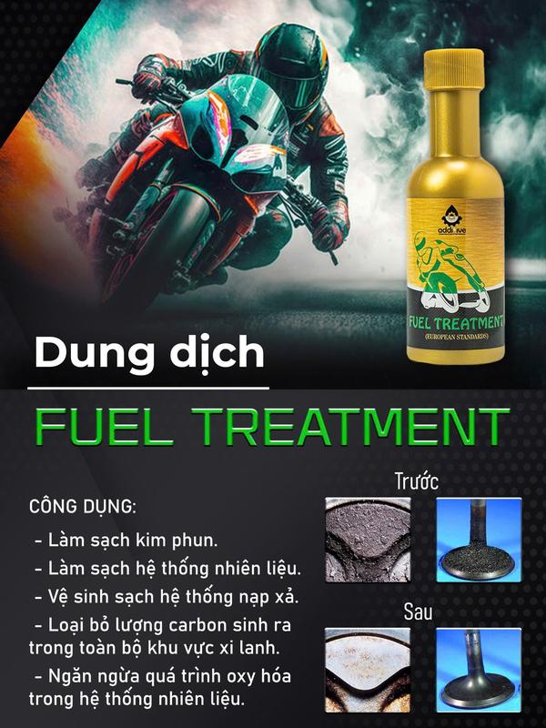  PHỤ GIA XĂNG POWERFUL PRO  chai vàng  - Dầu xúc rửa bình xăng 