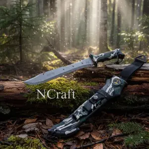 Pisau Hunting King Cobra Outdoor penggunaan di Hutan Cocok untuk Camping