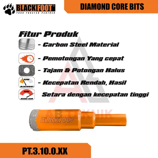 Diamond Core Bits - Mata Bor Granit, Marmer, Keramik, Marble, dan Kaca 2