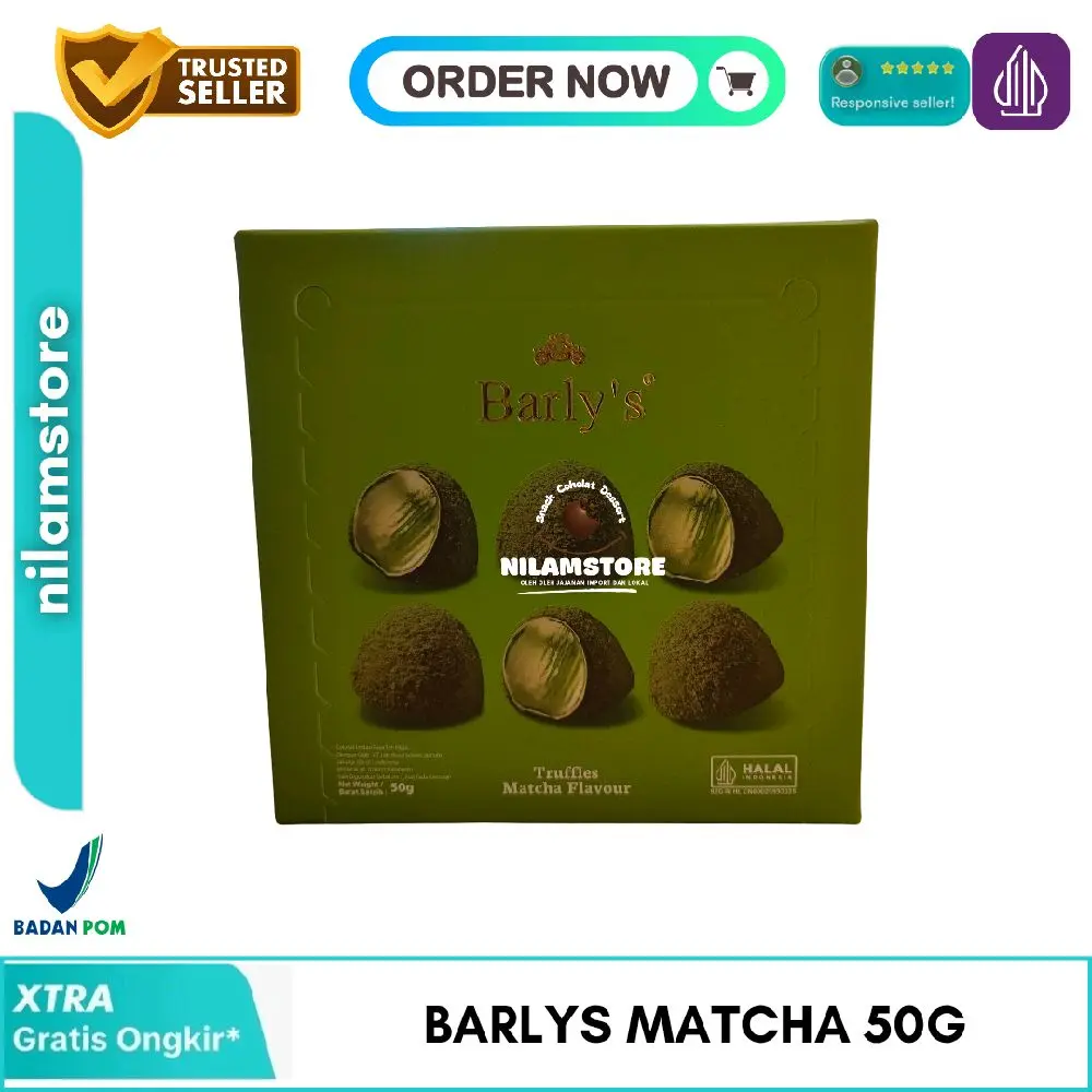 BARLYS MATCHA BOX 50G